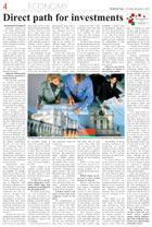 Газета  The Minsk Times, полоса 4