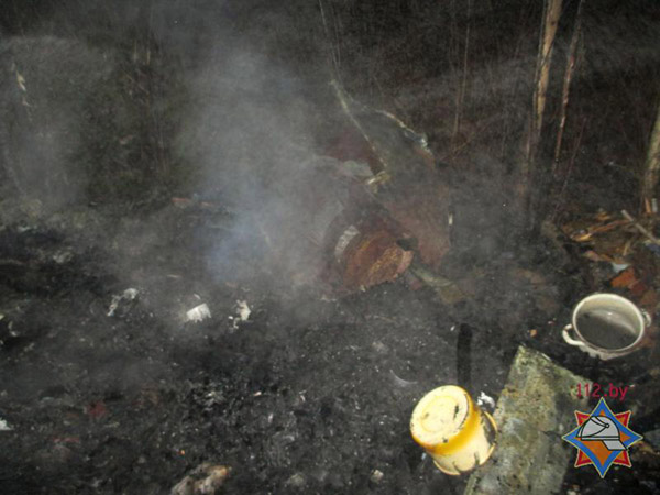 В Могилевском районе найдено обгоревшее тело неизвестного