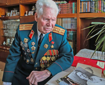 ветеран, герой советского союза, кустов