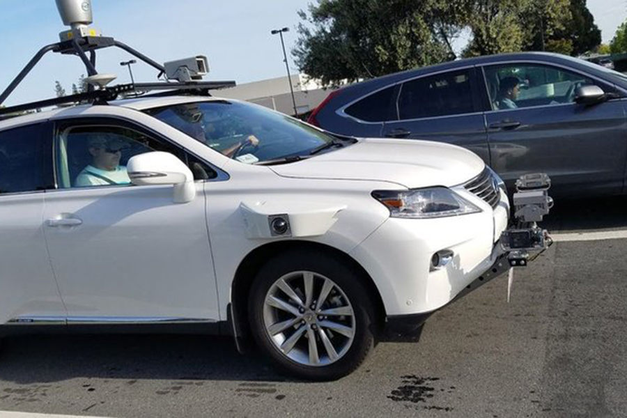 Apple выпустила на испытания на дорогах собственный беспилотный автомобиль