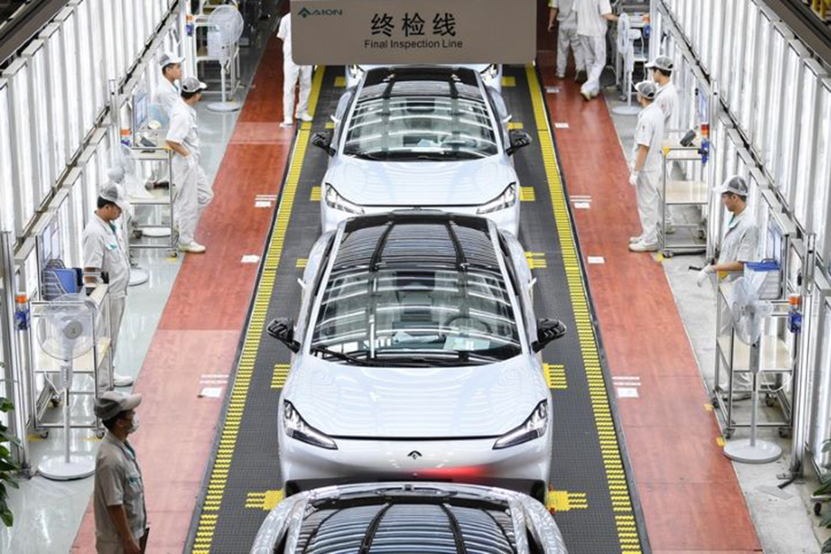 В июле продажи NEV-автомобилей в Китае выросли на 31,9 процента