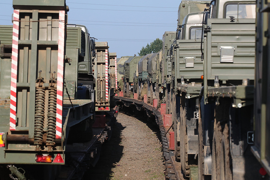 Украина сообщила о размещении русских военных в Беларуси