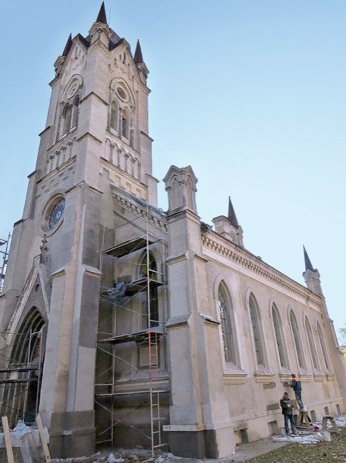 Единственный  в Беларуси лютеранский храм наконец-то дождался реставрации 