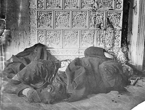 Тело Пэна, обнаруженное 1 марта 1937 года