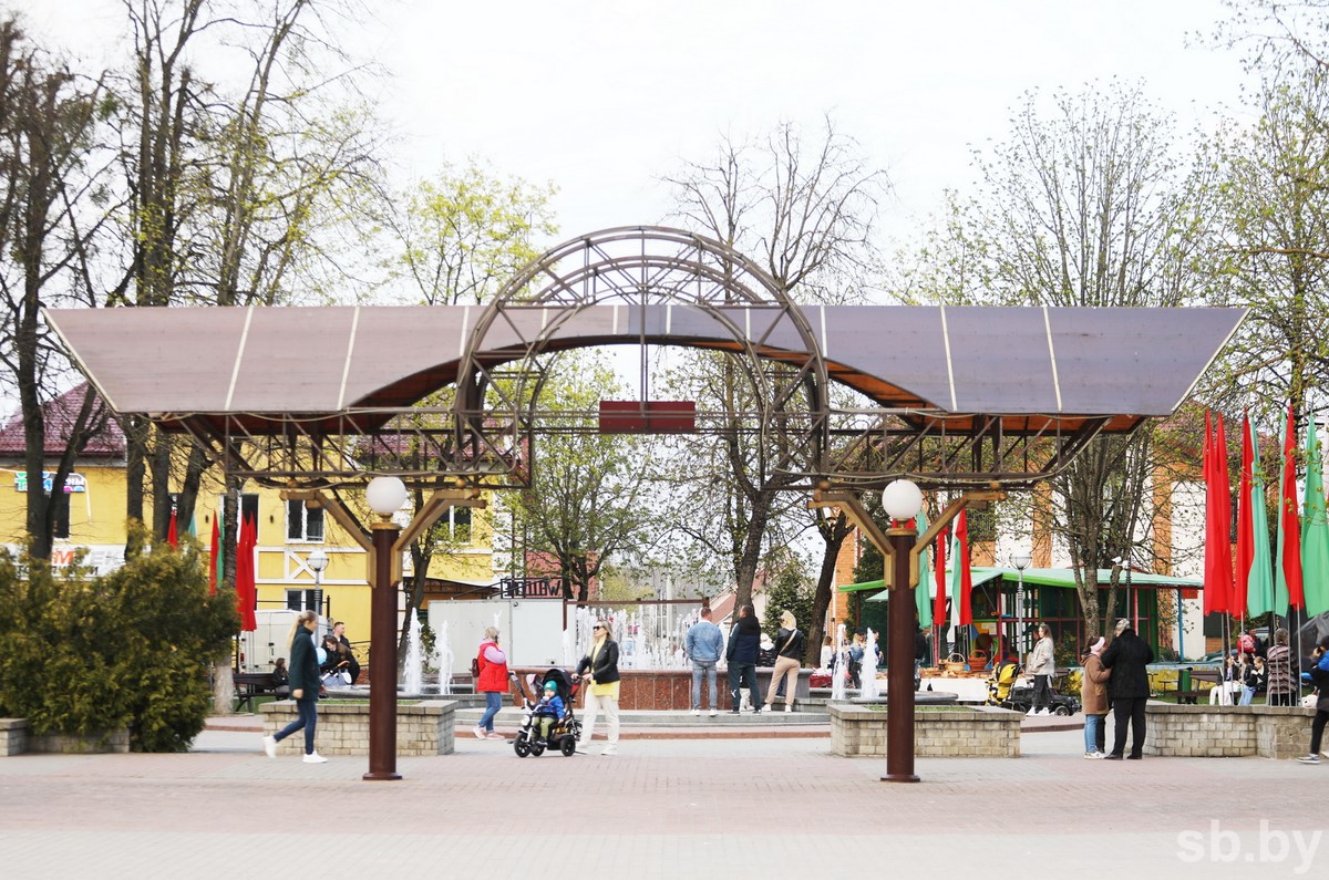 Традиционное открытие городского фонтана состоялось в Щучине
