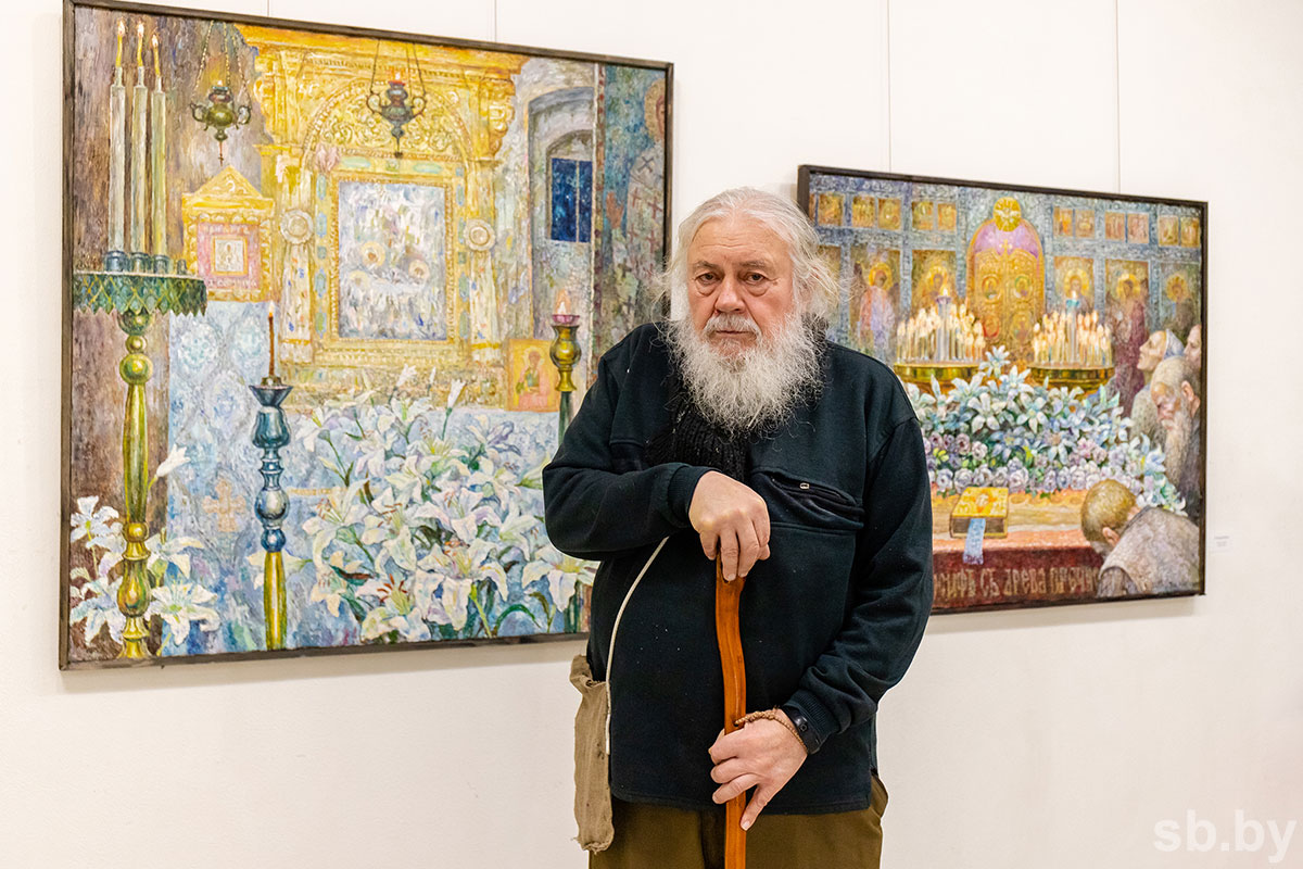 Выставка к юбилею художника Владимира Ткаченко посвящена воспеванию красоты  белорусской земли
