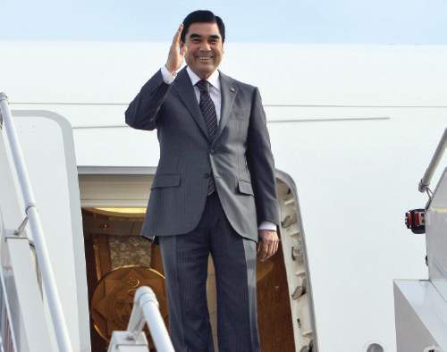 Prezydent Turkmenistanu Gurbanguły Bierdymuchamedow