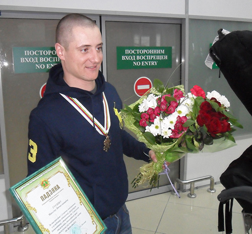 Бронзовый призер чемпионата мира Максим ГУСТИК.