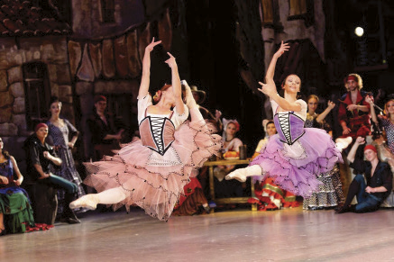 Scene from Laurencia ballet