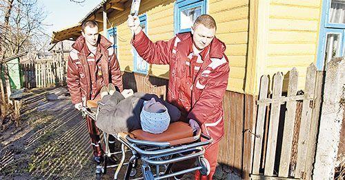 Состояние больной требует госпитализации в Березовскую ЦРБ.
