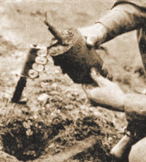 Гроза пехоты — коварная  мина-«лягушка».