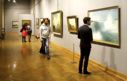 Exhibition of 19th century academic paintings from National Art Museum of Belarus
