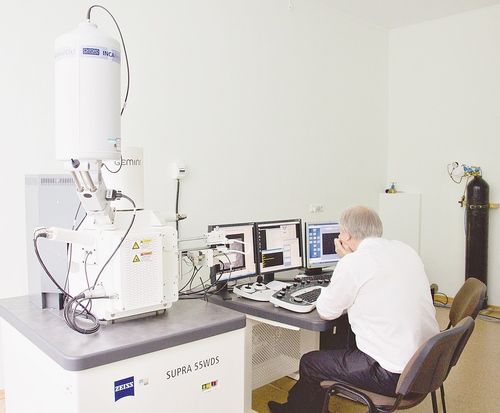Это лучший электронный микроскоп в стране: материалы, используемые для 3Dпечати, можно посмотреть с увеличением в 1400 раз