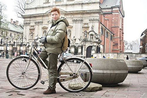 Во время путешествий за границу Елена Майсюк также выбирает велосипед.