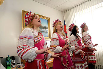 Беларускіх самадзейных артыстаў добра ведаюць у Цюмені